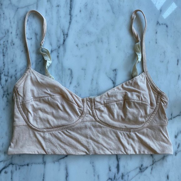 ARITZIA - WILFRED PIMA COTTON BUSTIER / BRALETTE - Picture 1 of 6